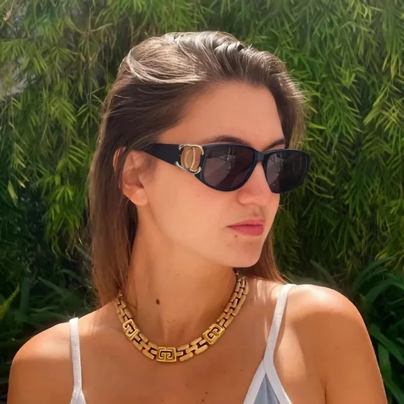 CHANEL 90s Vintage Cocomark Women's Sunglasses 🕶️✨ - Picture 14 of 15